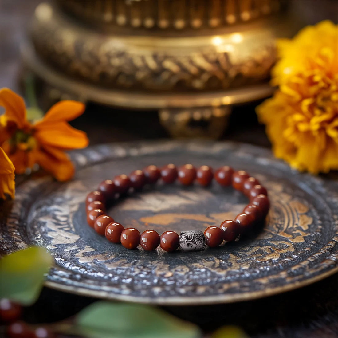 Red Jasper Bracelet – Stone of Strength & Stability