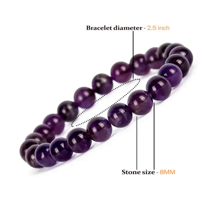 Amethyst Bracelet – Stone of Peace & Intuition