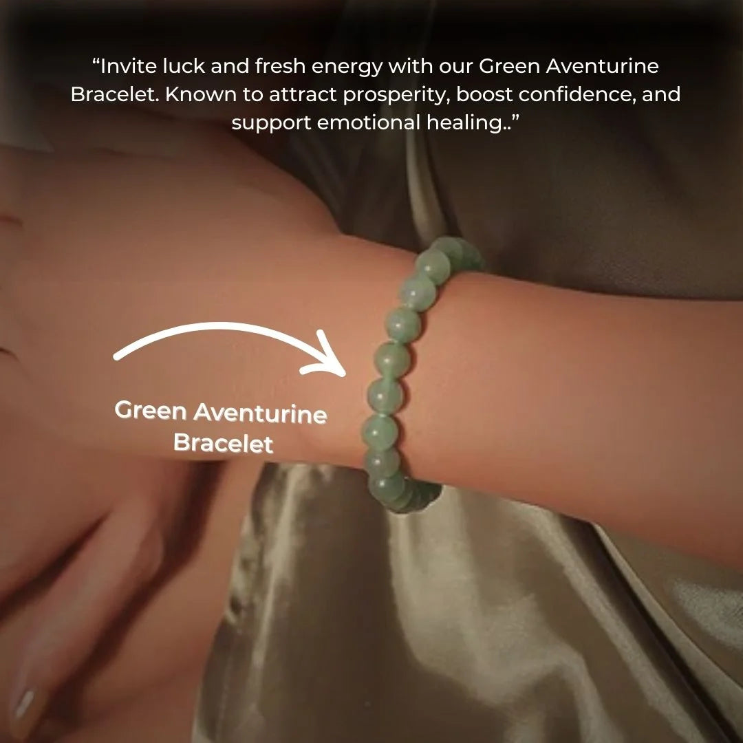 Green Aventurine Bracelet for Men and Women